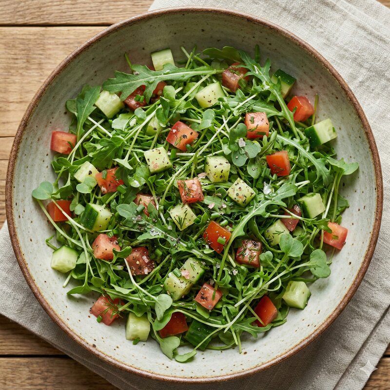 Microgreen Trio Salad